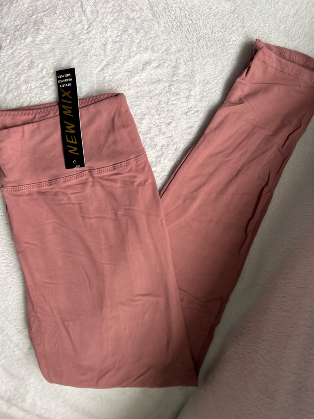 New Mix Dusty Rose High-Waist Leggings